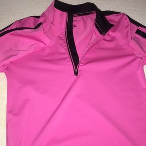 Pink Ralph Lauren Sports Half Zip